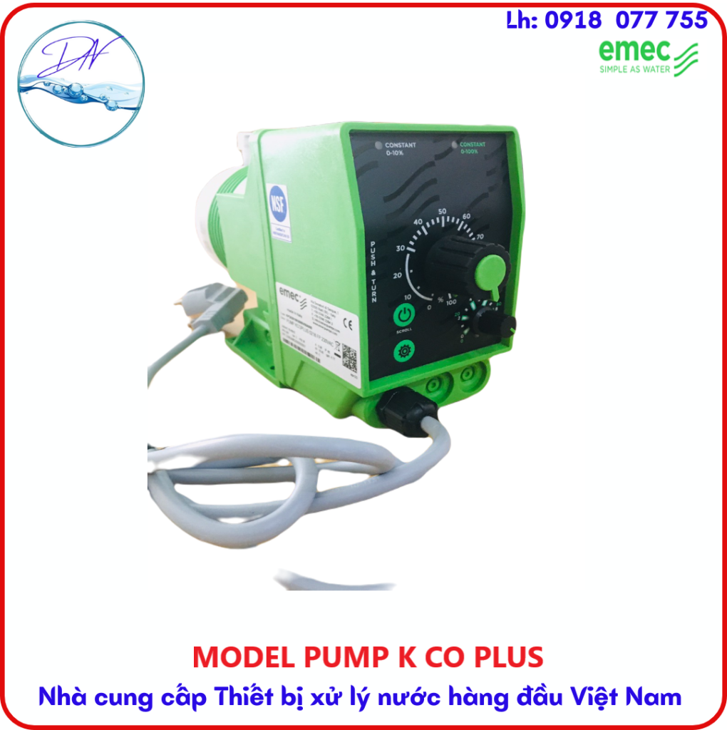 Hình ảnh Bơm định lượng hóa chất Emec KCOPLUS Series