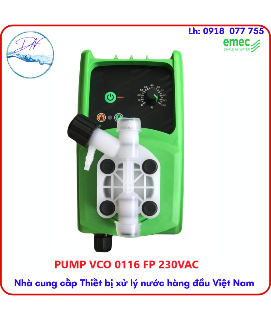 Hình ảnh Máy bơm định lượng Emec VCO 0116 FP 230VAC
