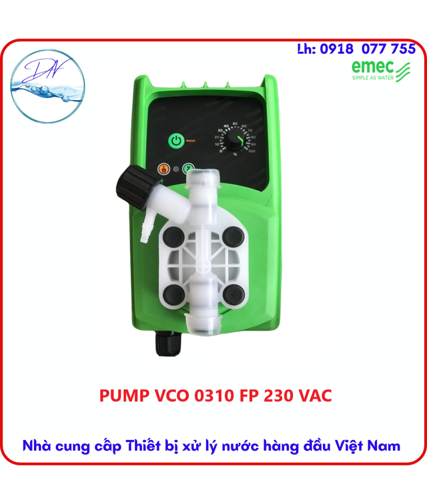 Hình ảnh Bơm định lượng Emec VCO 0310 FP 230VAC
