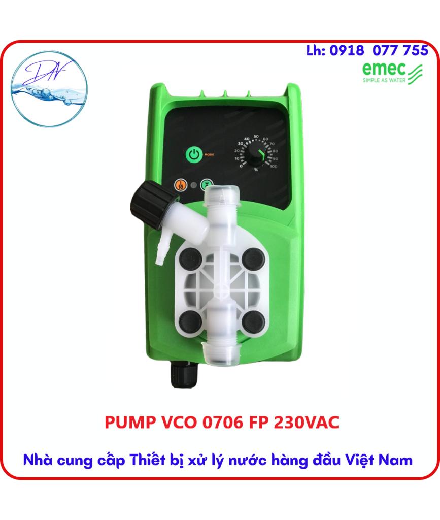 Hình ảnh Bơm định lượng Emec VCO 0706 FP 230VAC