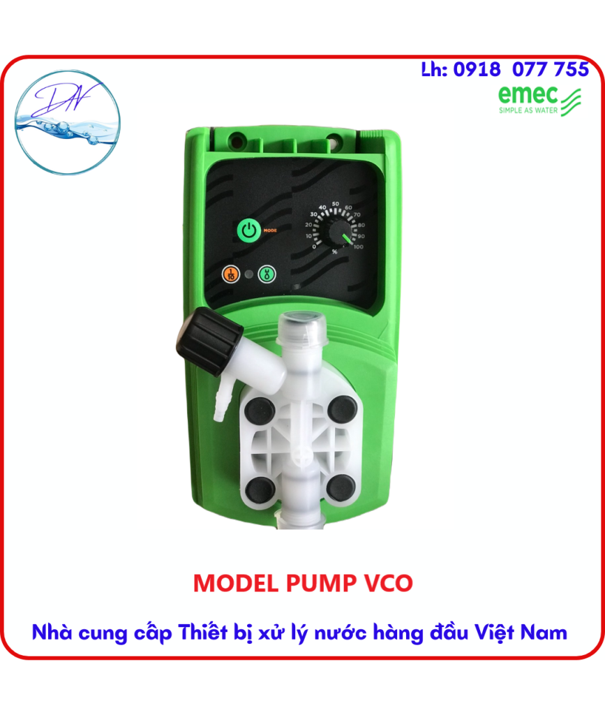 Hình ảnh Bơm định lượng hóa chất Emec VCO Series