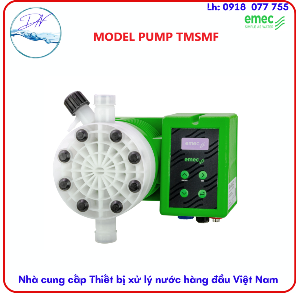 Hình ảnh Bơm định lượng hóa chất Emec TMSMF Series