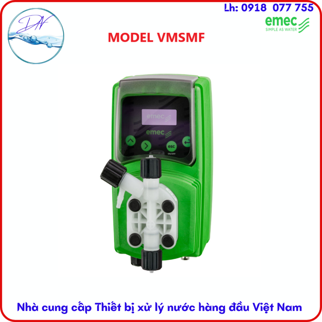 Hình ảnh Bơm định lượng hóa chất Emec VMSMF Series 