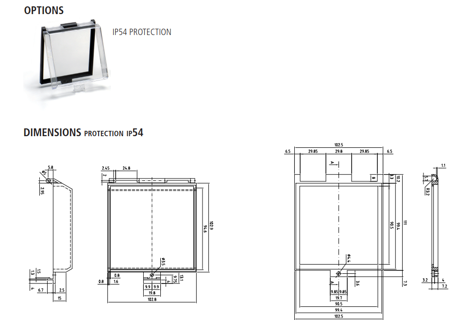 Kích thước của Thiết bị đo ph tự động Emec JAPHPRO