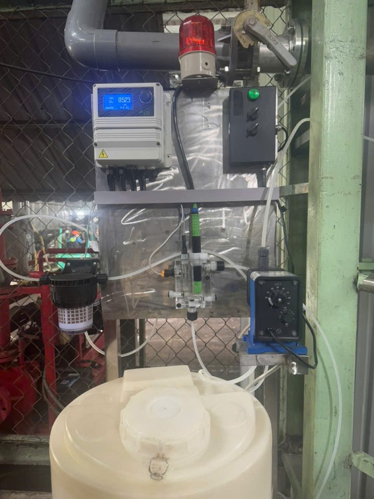 Máy đo Cl2 dư (0-2ppm) _LDSCL trong xử lý nước 