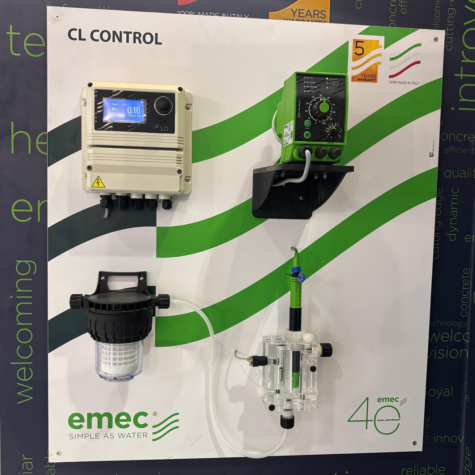 Emec Clo2 System SẢN PHẨM chính hãng 100% từ Emec- Italy, Pakco/Thailand