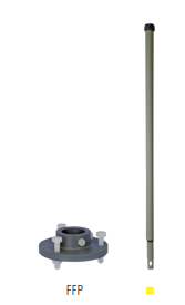 Thanh giữ cảm biến pH ngâm bể PEC và fixing FFP